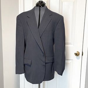 Hunter Haig Grey Plaid Blazer 42R 305